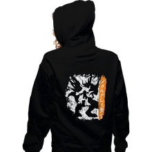 Load image into Gallery viewer, Daily_Deal_Shirts Zippered Hoodies, Unisex / Small / Black Mega Meteora