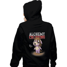 Load image into Gallery viewer, Shirts Pullover Hoodies, Unisex / Small / Black Real Crossing