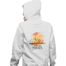 Load image into Gallery viewer, Shirts Zippered Hoodies, Unisex / Small / White No Worries Watercolor
