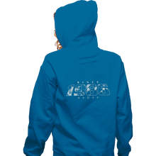 Load image into Gallery viewer, Shirts Zippered Hoodies, Unisex / Small / Royal Blue Metroid 1986