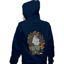 Load image into Gallery viewer, Shirts Zippered Hoodies, Unisex / Small / Navy Nanaue Incognito