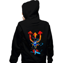 Load image into Gallery viewer, Shirts Zippered Hoodies, Unisex / Small / Black Neptune