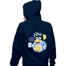 Load image into Gallery viewer, Daily_Deal_Shirts Zippered Hoodies, Unisex / Small / Navy Blue Dad