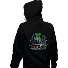 Load image into Gallery viewer, Last_Chance_Shirts Zippered Hoodies, Unisex / Small / Black Teenage Power Ninja Rangers