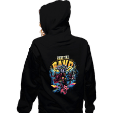 Load image into Gallery viewer, Daily_Deal_Shirts Zippered Hoodies, Unisex / Small / Black Spider Band