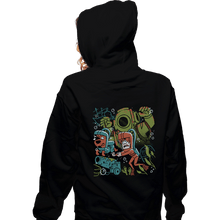 Load image into Gallery viewer, Secret_Shirts Zippered Hoodies, Unisex / Small / Black Mystery Dive!