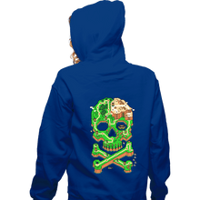Load image into Gallery viewer, Secret_Shirts Zippered Hoodies, Unisex / Small / Royal Blue The Jolly Plumber