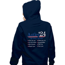 Load image into Gallery viewer, Daily_Deal_Shirts Zippered Hoodies, Unisex / Small / Navy Astley '24