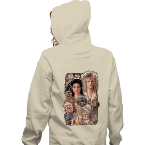 Shirts Zippered Hoodies, Unisex / Small / White Enter The Labyrinth