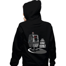 Load image into Gallery viewer, Daily_Deal_Shirts Zippered Hoodies, Unisex / Small / Black Gonk!