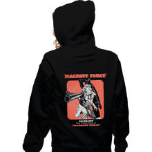 Load image into Gallery viewer, Shirts Zippered Hoodies, Unisex / Small / Black Magruff Force