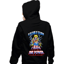 Load image into Gallery viewer, Secret_Shirts Zippered Hoodies, Unisex / Small / Black In The Name Of The Moon