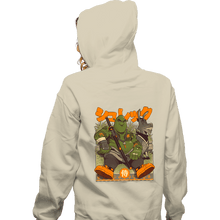 Load image into Gallery viewer, Secret_Shirts Zippered Hoodies, Unisex / Small / White Samurai Shrek