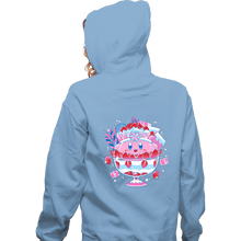 Load image into Gallery viewer, Shirts Zippered Hoodies, Unisex / Small / Royal Blue Pink Parfait