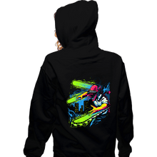Load image into Gallery viewer, Daily_Deal_Shirts Zippered Hoodies, Unisex / Small / Black Chain Of Filth