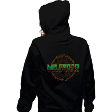Load image into Gallery viewer, Shirts Zippered Hoodies, Unisex / Small / Black Mr. Frodo