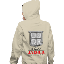 Load image into Gallery viewer, Shirts Zippered Hoodies, Unisex / Small / White The Legend Of Jaeger