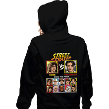 Load image into Gallery viewer, Secret_Shirts Zippered Hoodies, Unisex / Small / Black Street Frasier