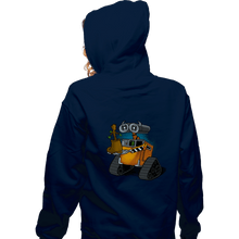 Load image into Gallery viewer, Shirts Zippered Hoodies, Unisex / Small / Navy Life Found
