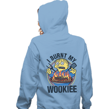 Load image into Gallery viewer, Daily_Deal_Shirts Zippered Hoodies, Unisex / Small / Royal Blue Burnt Wookiee