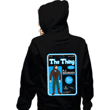 Load image into Gallery viewer, Shirts Zippered Hoodies, Unisex / Small / Black MacReady Toy