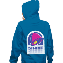 Load image into Gallery viewer, Shirts Zippered Hoodies, Unisex / Small / Royal Blue Taco Shame