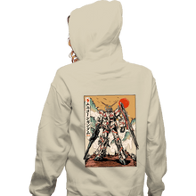 Load image into Gallery viewer, Daily_Deal_Shirts Zippered Hoodies, Unisex / Small / White The Unicorn Gundam