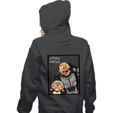 Load image into Gallery viewer, Shirts Zippered Hoodies, Unisex / Small / Dark Heather Omega And Wrecker