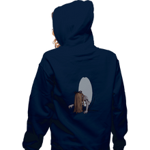 Load image into Gallery viewer, Shirts Zippered Hoodies, Unisex / Small / Navy The Looking Glass