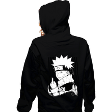 Load image into Gallery viewer, Shirts Zippered Hoodies, Unisex / Small / Black Ninja