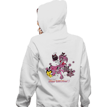 Load image into Gallery viewer, Shirts Zippered Hoodies, Unisex / Small / White Trainer Chibi Moon