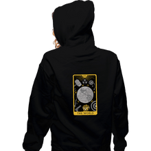Load image into Gallery viewer, Shirts Zippered Hoodies, Unisex / Small / Black Tarot The World