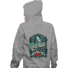 Load image into Gallery viewer, Daily_Deal_Shirts Zippered Hoodies, Unisex / Small / Sports Grey Qui Gon Gin