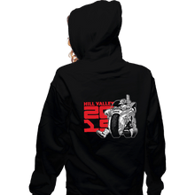 Load image into Gallery viewer, Shirts Zippered Hoodies, Unisex / Small / Black Hill Valley 2015 Dark