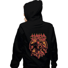 Load image into Gallery viewer, Shirts Zippered Hoodies, Unisex / Small / Black The Four Armed Shokan