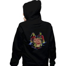 Load image into Gallery viewer, Daily_Deal_Shirts Zippered Hoodies, Unisex / Small / Black The Living Strange