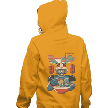 Load image into Gallery viewer, Shirts Zippered Hoodies, Unisex / Small / White Super Ramen Bot
