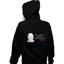 Load image into Gallery viewer, Daily_Deal_Shirts Zippered Hoodies, Unisex / Small / Black True Knowledge