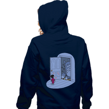 Load image into Gallery viewer, Secret_Shirts Zippered Hoodies, Unisex / Small / Navy Spirits Inc