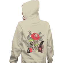 Load image into Gallery viewer, Secret_Shirts Zippered Hoodies, Unisex / Small / White Roll Initiative
