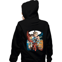 Load image into Gallery viewer, Daily_Deal_Shirts Zippered Hoodies, Unisex / Small / Black Stranger Falls 4
