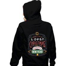 Load image into Gallery viewer, Shirts Pullover Hoodies, Unisex / Small / Black Friends Christmas