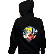 Load image into Gallery viewer, Shirts Zippered Hoodies, Unisex / Small / Black Grog Cola