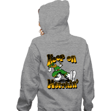 Load image into Gallery viewer, Daily_Deal_Shirts Zippered Hoodies, Unisex / Small / Sports Grey Keep On Morphin'