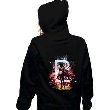 Load image into Gallery viewer, Shirts Zippered Hoodies, Unisex / Small / Black Pluto Storm