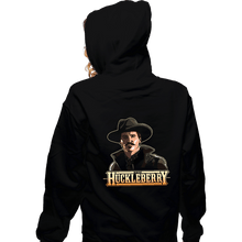 Load image into Gallery viewer, Daily_Deal_Shirts Zippered Hoodies, Unisex / Small / Black I'm Your Huckleberry