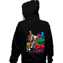 Load image into Gallery viewer, Shirts Zippered Hoodies, Unisex / Small / Black Toon Smash