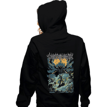 Load image into Gallery viewer, Shirts Zippered Hoodies, Unisex / Small / Black Darkness Is My Slave