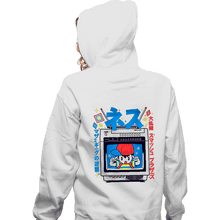 Load image into Gallery viewer, Secret_Shirts Zippered Hoodies, Unisex / Small / White Retro Player