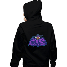 Load image into Gallery viewer, Shirts Zippered Hoodies, Unisex / Small / Black The Terror That Flaps